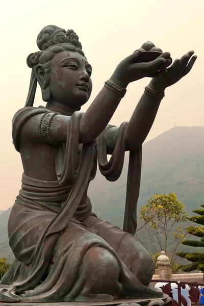 The Offering of the Six Devas, Po Lin Monastery, Hong Kong Stock Image