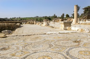 Arkeolojik kazılar, Milli Parkı Zippori, Galilee, İsrail