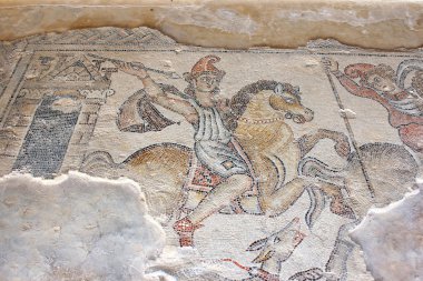 Antik Mozaik, Milli Parkı Zippori, Galilee, İsrail