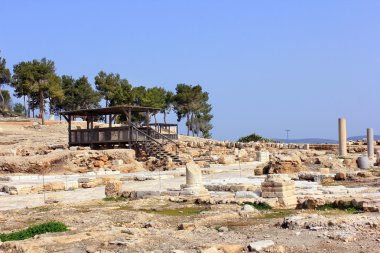 Arkeolojik kazılar, Milli Parkı Zippori, Galilee, İsrail