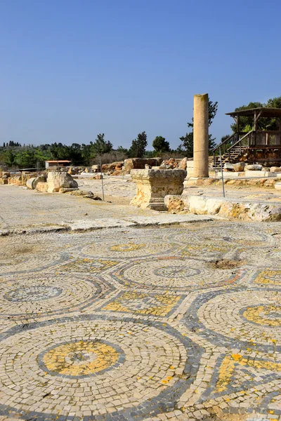 Escavações arqueológicas, parque nacional Zippori, Galiléia, Israel — Fotografia de Stock