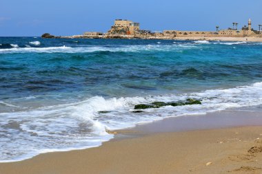 Caesarea Maritima İsrail'in antik liman