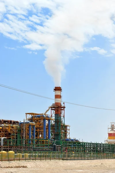 Plant for the production of mineral fertilizers, Dead Sea, Israel — Stock Photo, Image