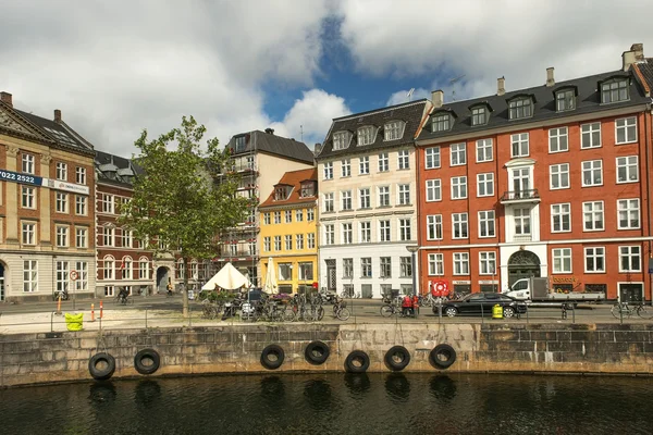 Frente al mar del casco antiguo, Copenhague — Foto de Stock