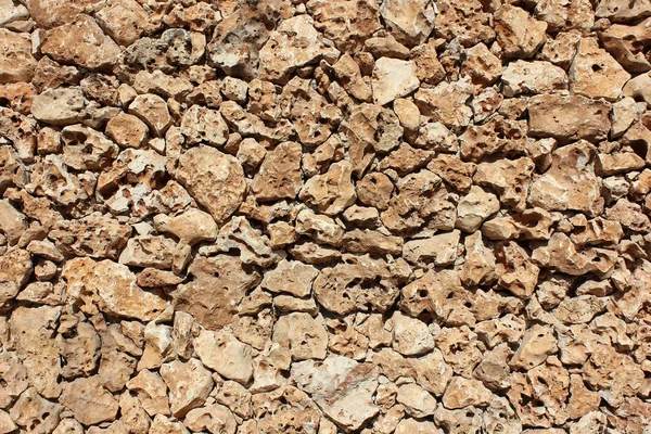 天然石の砂岩の壁) — ストック写真