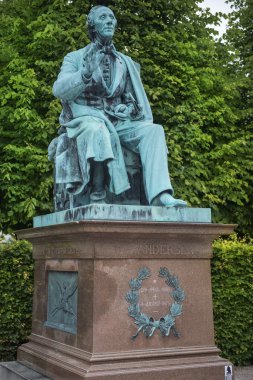 Hans Christian Andersen, Kings Bahçe, Kopenhag için anıt