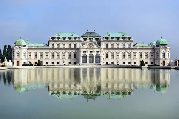 Pałac Belvedere górnej, Wiedeń, Austria — Zdjęcie stockowe