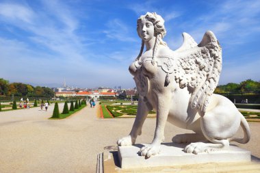 bahçeleri Belvedere Viyana, Avusturya