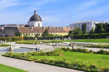 bahçeleri Belvedere Viyana, Avusturya