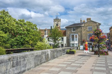 ortaçağdan kalma şehir Bath, Somerset, İngiltere