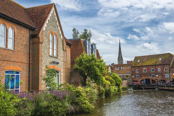 Middeleeuwse stad Bath, Somerset, Engeland — Stockfoto