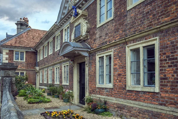 Edifício administrativo de Sarum College, Salisbury, Inglaterra — Fotografia de Stock