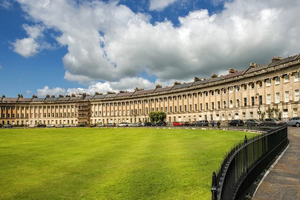 Casas Circo em Bath, Somerset, Inglaterra — Fotografia de Stock