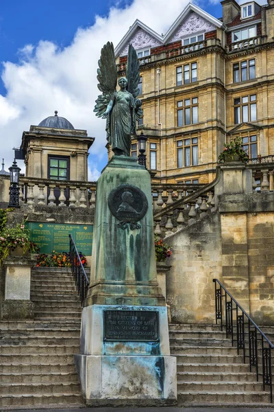 Král Edward Vii památník v Bath, Somerset, Anglie — Stock fotografie