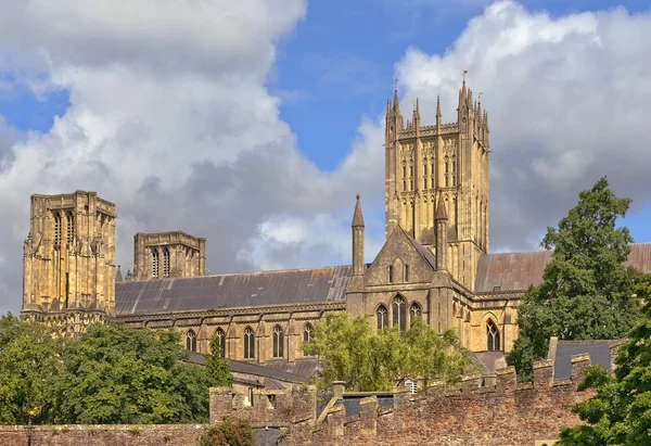 Catedral de Wells, Somerset, Inglaterra — Foto de Stock