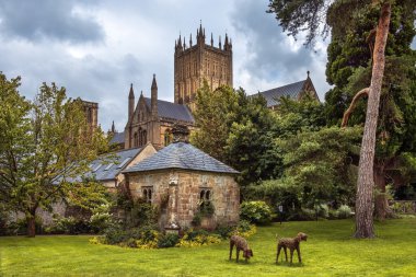Wells Abbey, Somerset, İngiltere