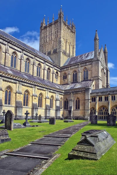 Wells Cathedral, Somerset, England — Stockfoto