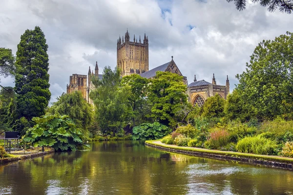 Catedral de Wells, Somerset, Inglaterra —  Fotos de Stock