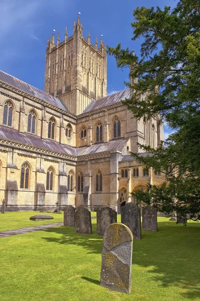 Wells Cathedral, Somerset, England — Stockfoto