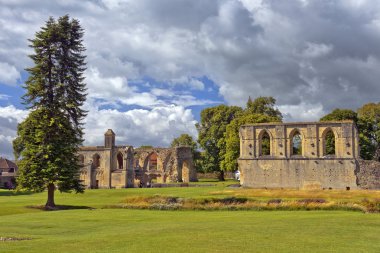 kalıntıları Glastonbury Abbey, Somerset, İngiltere