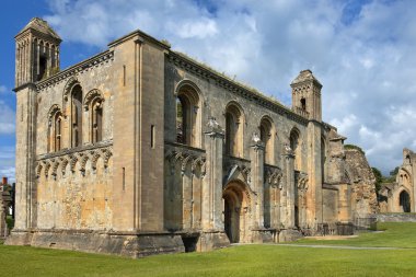 kalıntıları Glastonbury Abbey, Somerset, İngiltere