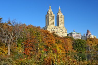 sonbaharda new york central Park'ta