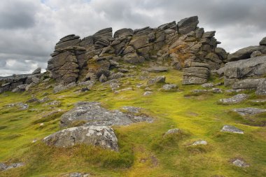 manzara Land's End Cornwall İngiltere'de