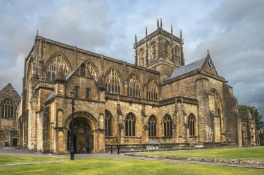 Sherborne Abbey, Dorset, İngiltere, Birleşik Krallık