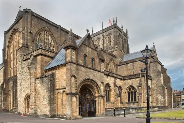 Sherborne Abbey, Dorset, Inglaterra, Reino Unido — Foto de Stock