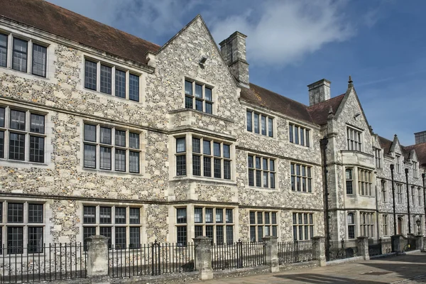 O Grande Salão do Castelo de Winchester em Hampshire, Inglaterra — Fotografia de Stock