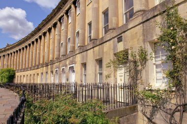 Evler sirk Bath, Somerset, İngiltere