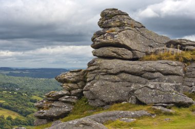 manzara Land's End Cornwall İngiltere'de