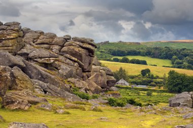 manzara Land's End Cornwall İngiltere'de