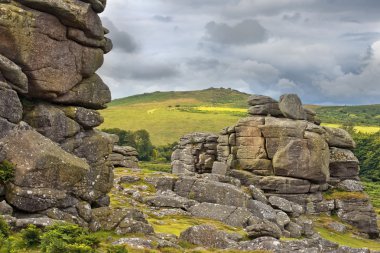 manzara Land's End Cornwall İngiltere'de