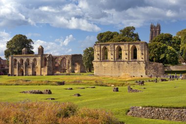 kalıntıları Glastonbury Abbey, Somerset, İngiltere