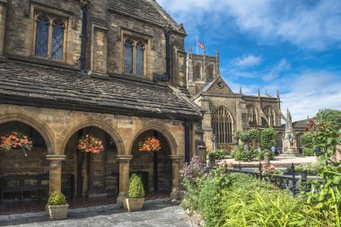 Sherborne Abbey, Dorset, İngiltere, Birleşik Krallık