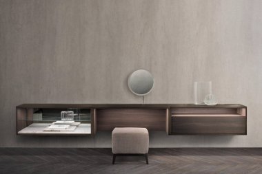  Aynalı modern makyaj masası.