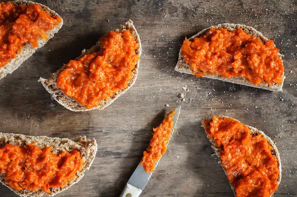 Sandwiches Homemade Food Pasta — Foto Stock