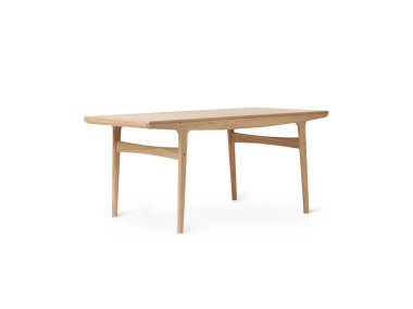 Klasik ahşap yemek masası.