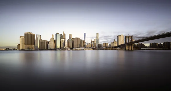 L'alba di Manhattan, New York — Foto Stock