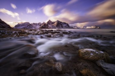 Lofoten günbatımı