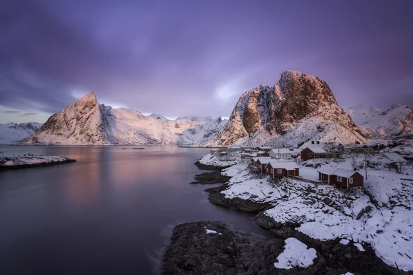 Nascer do sol sobre o norway — Fotografia de Stock