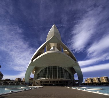 Science and Arts City, Valencia, Spain clipart