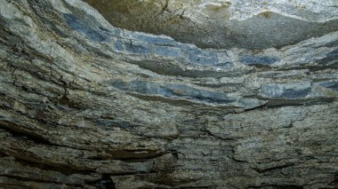 Kungur, Rusya - 9 Aralık 2020. Kungur Buz Mağarası. En büyük karst mağaralarından biri..