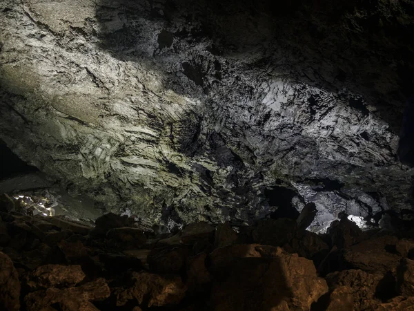 Kungur Ρωσία Δεκεμβρίου 2020 Παγωμένη Σπηλιά Κουνγκούρ Ένα Από Μεγαλύτερα — Φωτογραφία Αρχείου