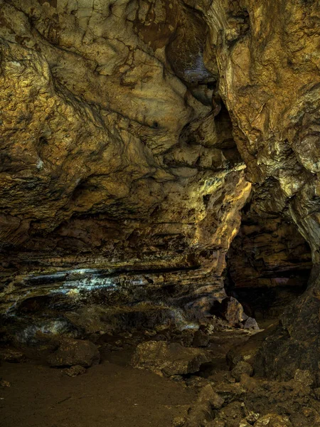 Krasová Jeskyně Geologov Oblasti Perm Rusko — Stock fotografie