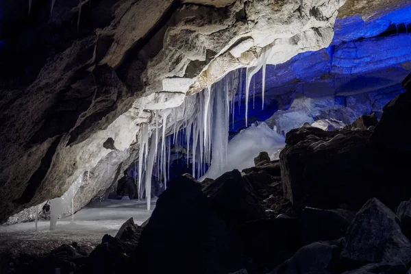 Kungur Rússia Dezembro 2020 Caverna Gelo Kungur — Fotografia de Stock