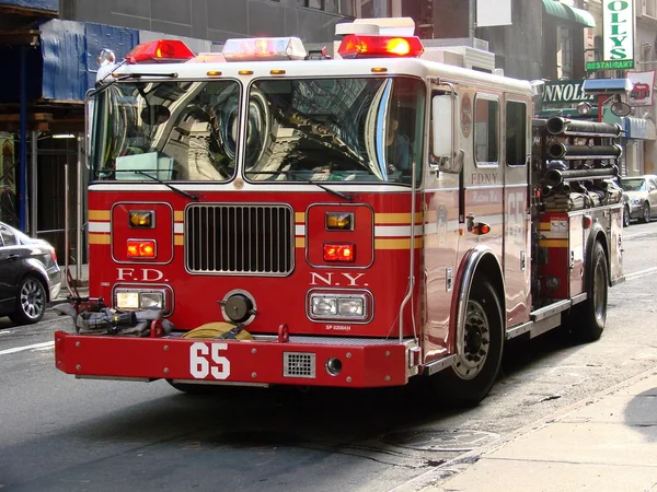 Camion dei pompieri di New York — Foto Stock