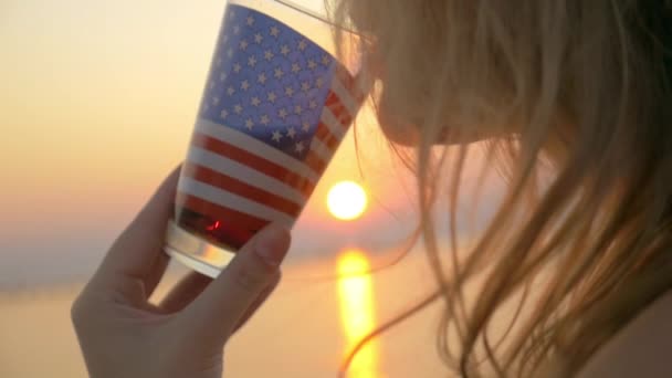 Taste American life — Stock Video