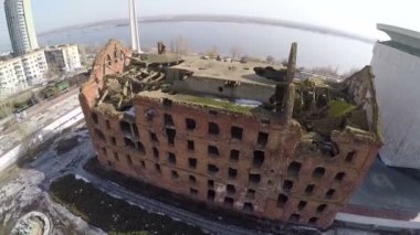 Gergart Mill üzerinde uçan, Volgograd savaş anıtı, Rusya